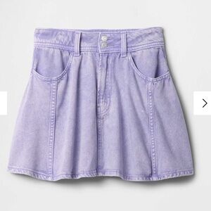 Gap kids ultra soft denim skirt